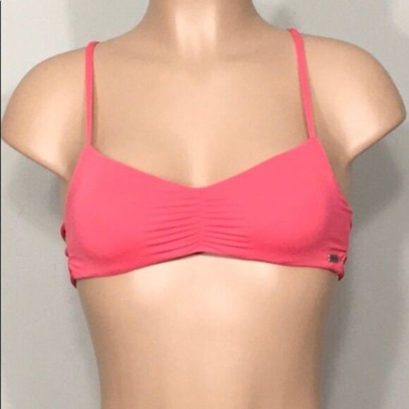 ROXY coral bikini top. NWT - Picture 5 of 8